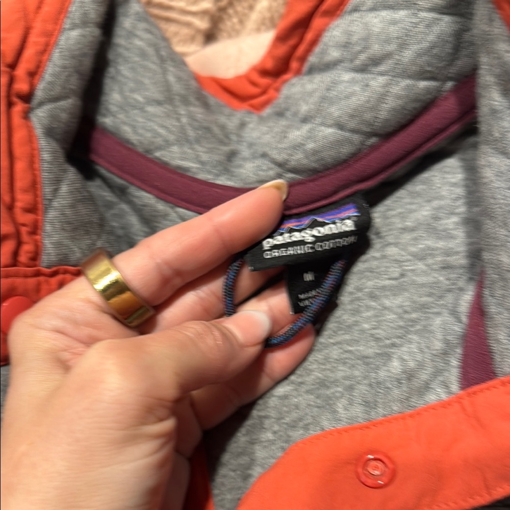 Patagonia Cotton Quilt Snap-T® Pullover- size Medium - Picture 4 of 9